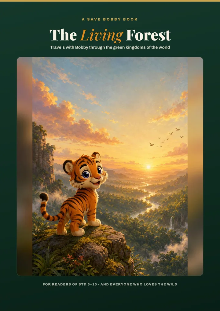 Cover of the book: The Living Forest