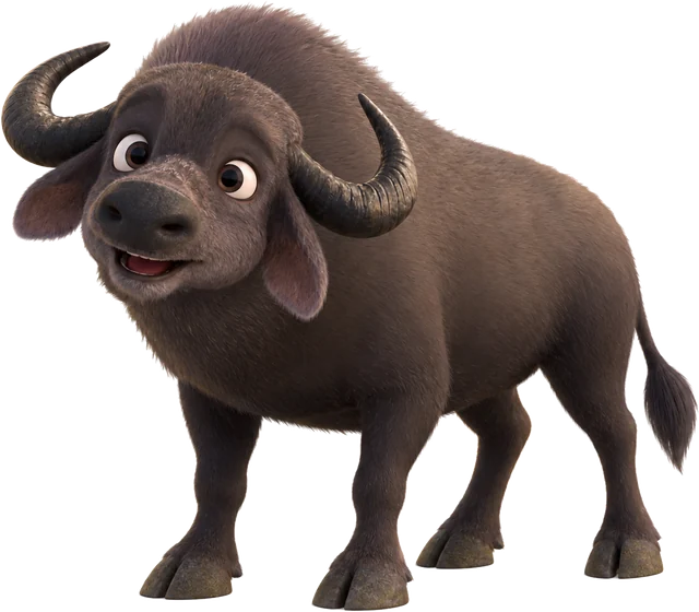Buffalo, a forest character